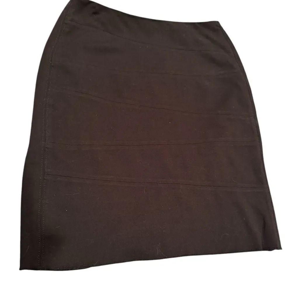 White House Black Market Black Skirt Size 2